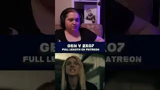 Gen V 2x07 &mdash; Шифра нет?! #GenV #реакция