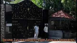Income Tax department raids Sasikala, relatives' properties in Poes Garden : NewsPointTv