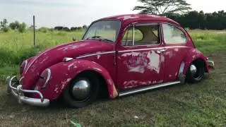 Malaysia VW BEETLE with Air suspension !!!  ( PROCESS PART )