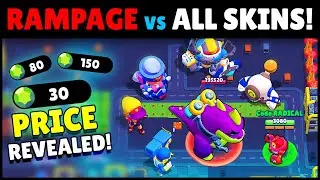 NEW! PvE MODE, SKINS, PRICES & Release Date! | Brawl Stars Rampage Gameplay