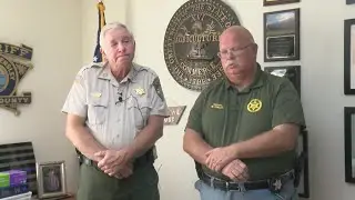 Unicoi, Carter County Sheriff's Offices hold joint press conference on Sunday