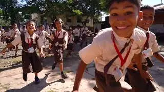 STOCK FOOTAGE | KIDS IN SCHOOL | PLAYFUL KIDS | INDIA | FULL HD