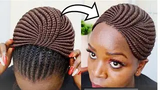 It's A Wig‼️ Braided wig Online Wig‼️Beginner Friendly-No Frontal Wig Install+Wig Review Colour 33🔥🔥