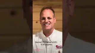 ACLS rhythm: First Degree Heart Block