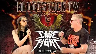 CAGE FIGHT - Rachael Aspe Interview - Bloodstock TV 2022