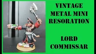Kitbash Tutorial - Metal Commissar from 1995 restored and modernised  | Astra Militarum