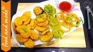 Crispy 4 ways Pakora chips .. #foodandmode #cookingexpert #delicious
