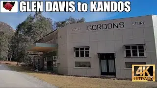 4K Australian countryside drive: Glen Davis to Kandos via Glen Alice (NSW)