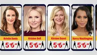 Tall Actresses Height Comparison Of Over 5ft 6in