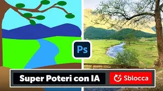 3 trucchi PAZZESCHI + 1 bonus sul RIEMPIMENTO GENERATIVO || Photoshop Tutorial