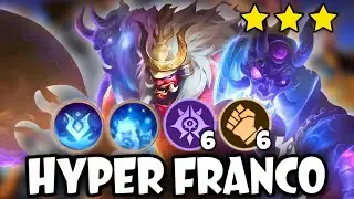 FRANCO HYPER BRUISER !! NEW COMBO !! MAGIC CHESS GO GO BEST STRATEGY 