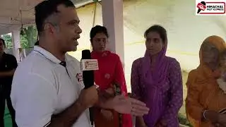 स्याठी गाँव ( धर्मपुर ) से एक्सक्लूसिव&nbsp;रिपोर्ट dharampur/siathi/mandi