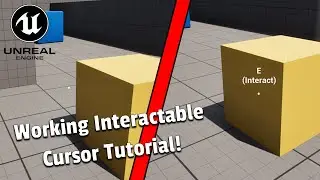 How to make an Interactable Cursor in Unreal Engine 5 Tutorial