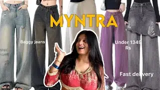 Huge Myntra jeans haul &bull;2026 &bull;Stylecast X Revolte 
