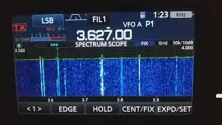 IC-7300 Shortwave oddity 3627KHz 17th September 2024 - Shepard Tones
