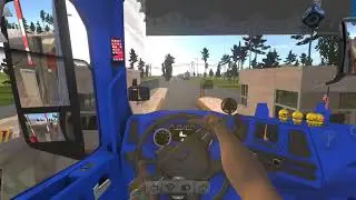 Truck Simulator : Ultimate | Ford FMAX 2020 carrying Excavator Mini | Zuuks | Mobile Gameplay 