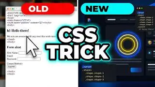 This Simple CSS Trick Changes Everything! (Custom Cursor Tutorial).