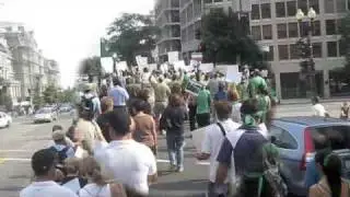 Iran Solidarity rally July 25th 2009 Washington DC