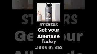 Allietude Stickers #sticker #dog #redbubble