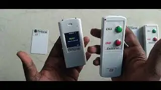 Electrofox Handheld Portable Rechargeable TFT Wireless Nurse Call Bell System | Full Demo