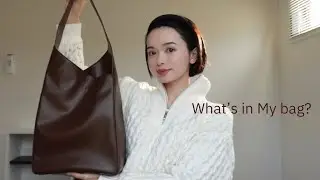【バッグと中身紹介】仕事でもオフの日でも使えちゃう大容量バッグ作りました👜7920yen！！