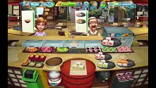 COOKING FEVER | SUSHI RESTAURANT | LEVEL 14 ⭐️⭐️⭐️
