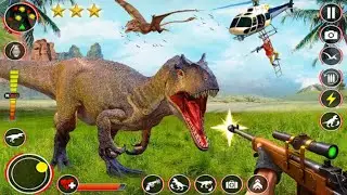 Hunting Giant Dinosaurs in Dinosaur Hunter 3D | Wild Safari Gameplay 2026