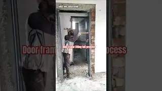 Door granite frame fitting 🔥 | granite installation on door frame