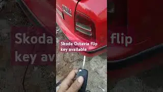 skoda Octavia flip key #skoda #skodaoctavia2022 #viralvideo #car #keyprogramming #remote #flipkey
