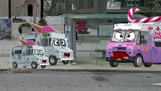 candy truck destroyed city gets grounded