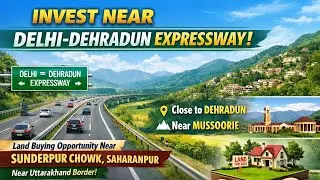 Investment Option's near Dehradun Border in Uttarpradesh, No limits of buying Lands, Let's Explore!