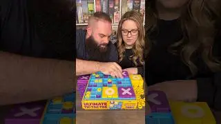 Tic Tac Toe With 10x More Strategy! #UltimateTicTacToe #relatablepartner #boardgames #couple #fun