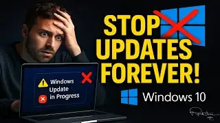 How to Permanently Disable Windows 10 Updates in 2025 (Step-by-Step)