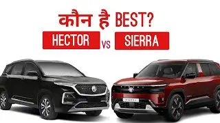MG Hector vs Tata Sierra &mdash; Full SUV Comparison Review!