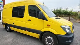 For Sale 2018 Mercedes Sprinter L2H3 van conversion off grid 2 berth 3500kgs 5.93m