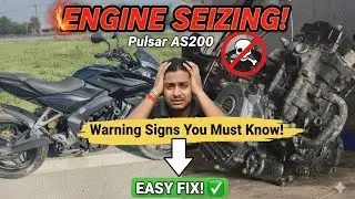 Pulsar AS200 Engine Seizing Soon? Warning Signs You Must Know!