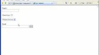 Java Script TUTORIALS: Validate form: Textboxes, select , check box, EMAIL validation PART 2