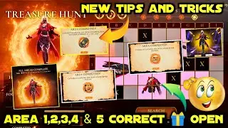 TREASURE HUNT EVENT TRICK IN FREE FIRE AREA 5 |  TREASURE HUNT AREA 4 MISSION KAISE COMPLETE KAREN