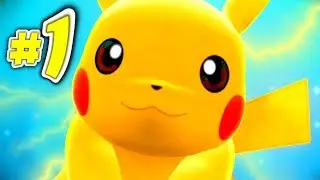 Pokemon Let's Go Pikachu! &mdash; &laquo;НАШЕ ПРИКЛЮЧЕНИЕ НАЧИНАЕТСЯ!&raquo; &mdash; Эпизод 1