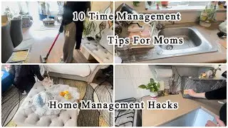 Smart Time Management For Moms| Home Management Hacks Every Housewife Needs| Productive Day Routine