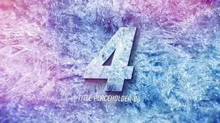 Ice Countdown | Winter Logo Opener