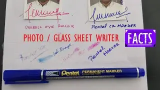 Pen which writes on most surfaces Glass Sheet writing Pen Searching for Photo Signing Pen - FACTS 2
