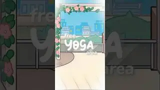 free yoga area 🌺💗||Avatar world|#avatarstory #avatarworld #aestheic #viralvideo #tocaboca