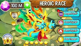 Dragon City - Spending 1,000,000 Million Gems for High Siren Dragon 2023 😱