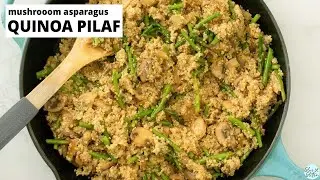 Asparagus Quinoa Pilaf