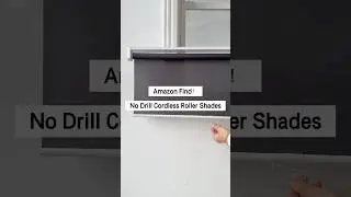 No Drill PVC Roller Shades