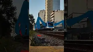 los trenes de Vicente L&oacute;pez est&aacute;n descontrolados #flipaclip #animaci&oacute;n #animation #trenes #train