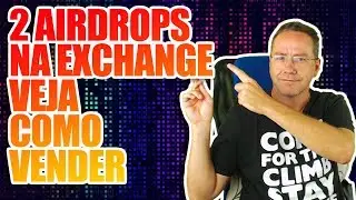 Ganhei 2 airdrops na ECEX Exchange - veja como vender