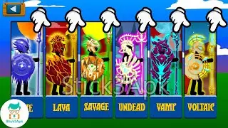 Unlock All Skin SPEARTON MAX UPGRADE Tournament Insane | Stick War Legacy Mod - Stick3Apk