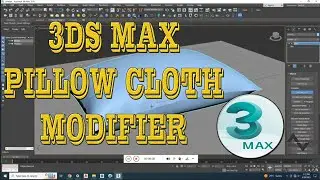 PILLOW MODELING WITH CLOTH MODEFIER 3DS MAX ARCH VIZ BY FAROOQ